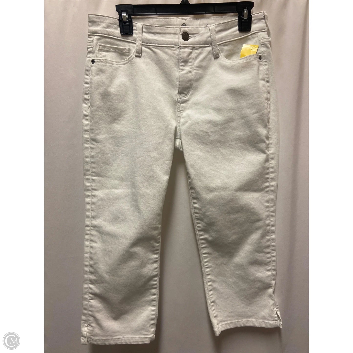 Jeans Cropped By St Johns Bay In White, Size: 4