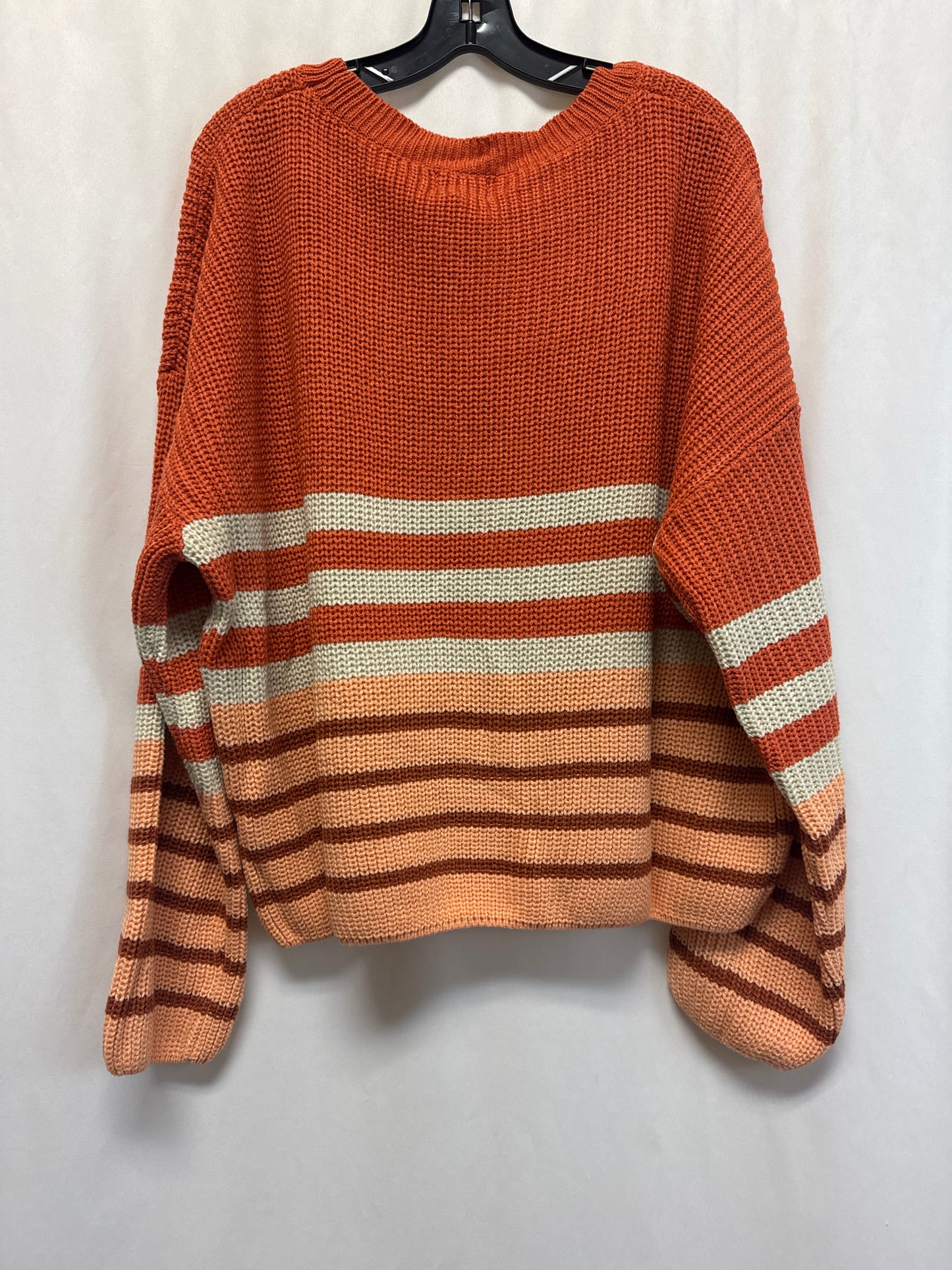 Sweater By Bibi In Orange, Size: Xl