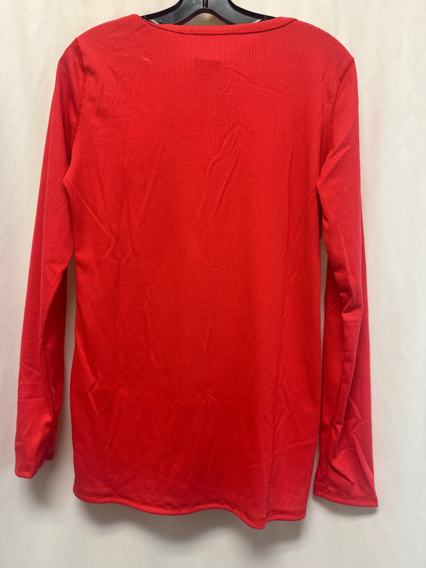 Top Long Sleeve By Cmf In Coral, Size: Xl