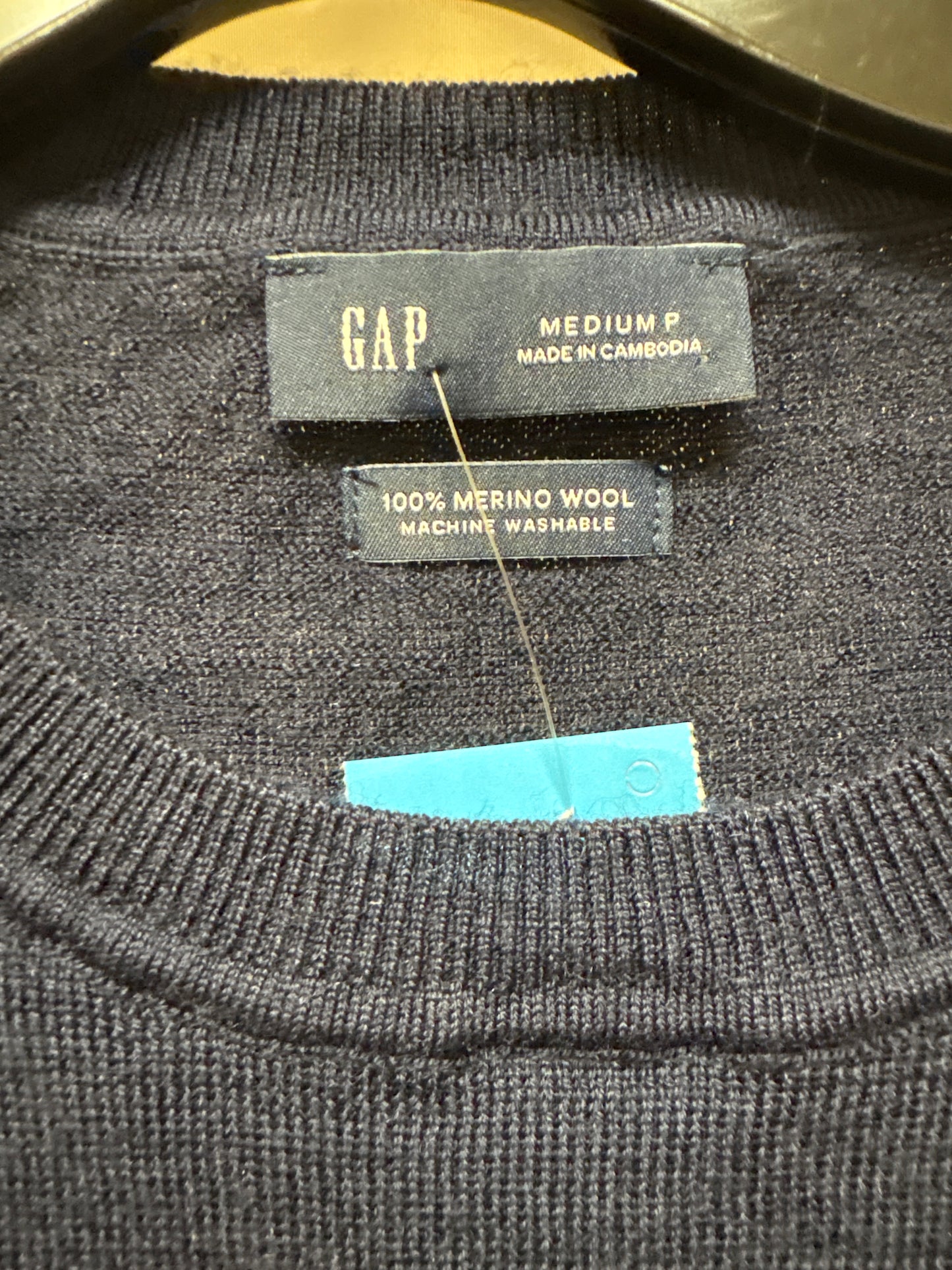 Sweater By Gap In Blue, Size: M