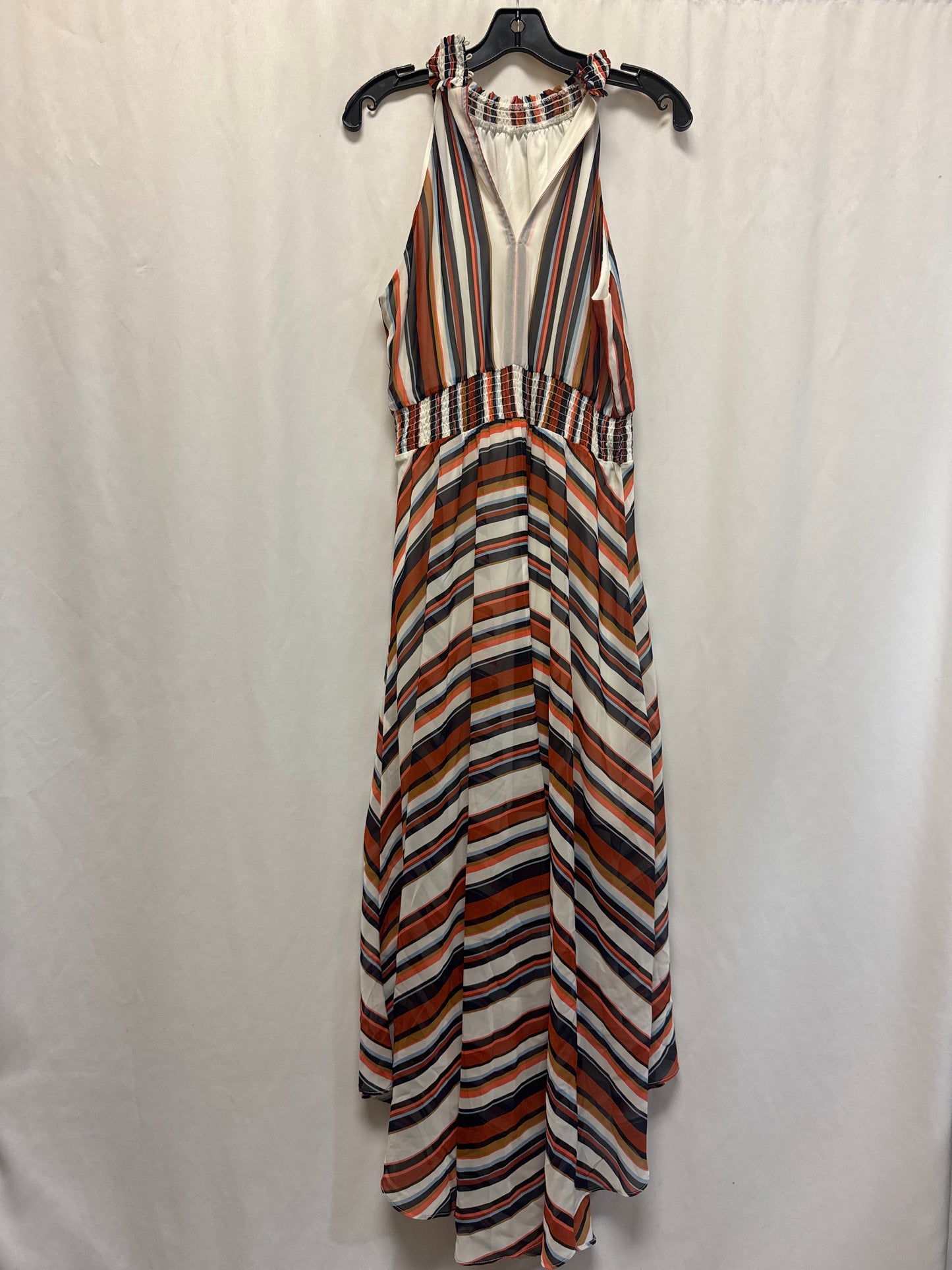 Dress Casual Maxi By Cato In Brown, Size: M