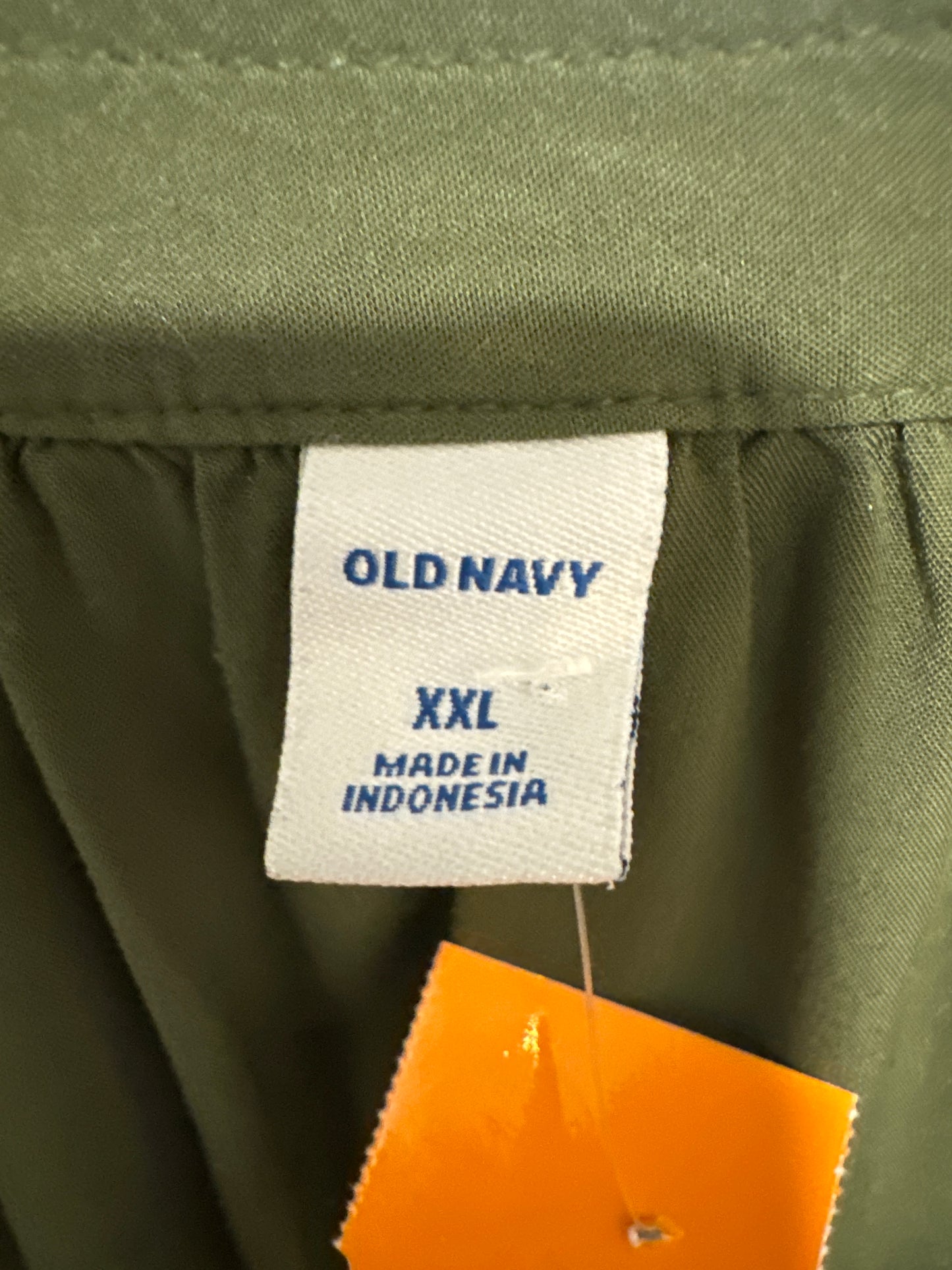 Top Long Sleeve By Old Navy In Green, Size: Xxl