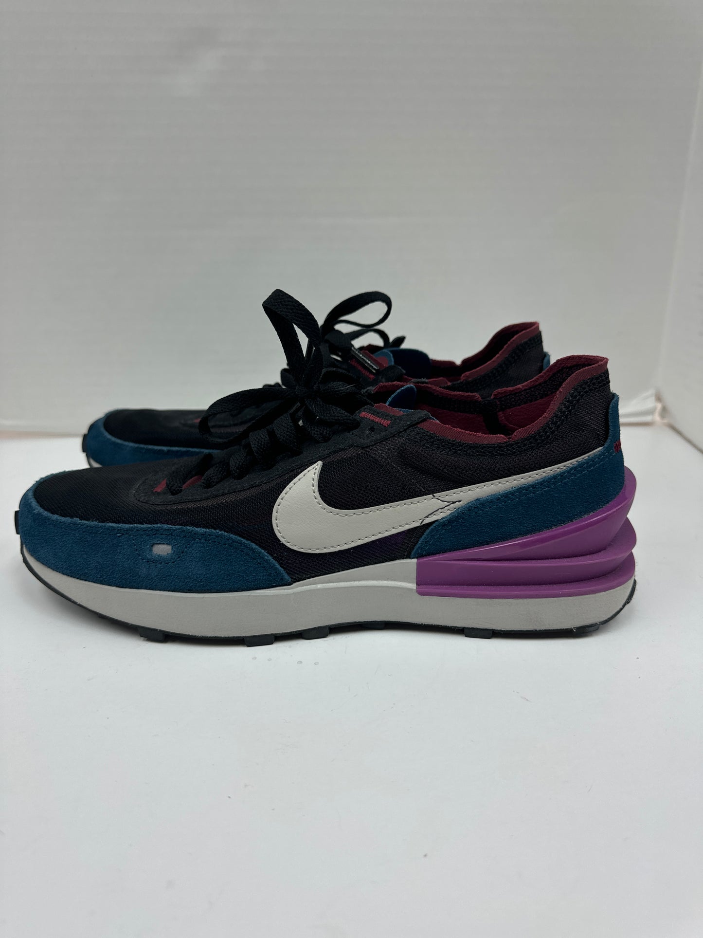 Shoes Athletic By Nike In Black & Blue, Size: 10