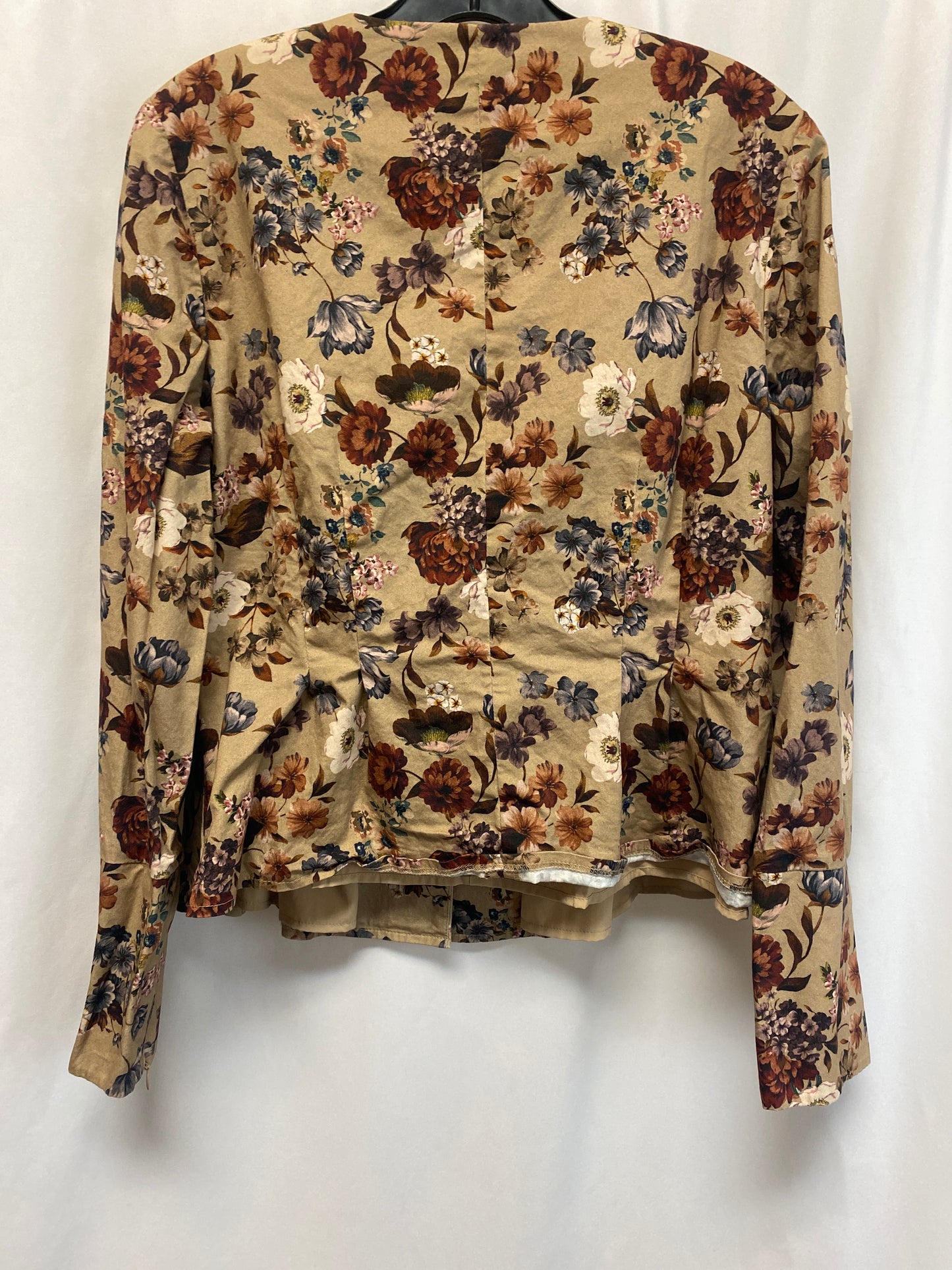 Blazer By Antonio Melani In Beige, Size: L