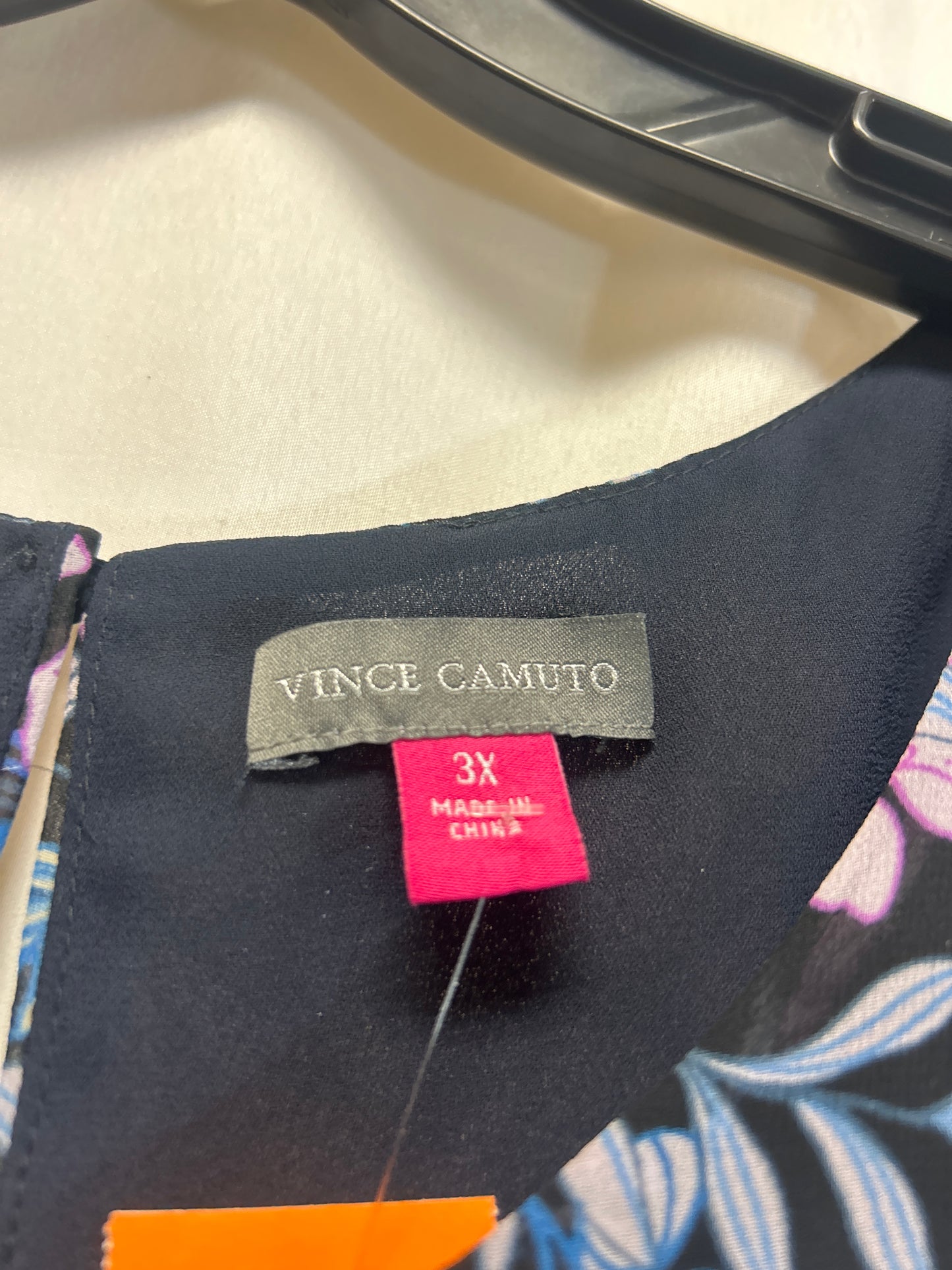 Top Sleeveless By Vince Camuto In Blue, Size: 3x