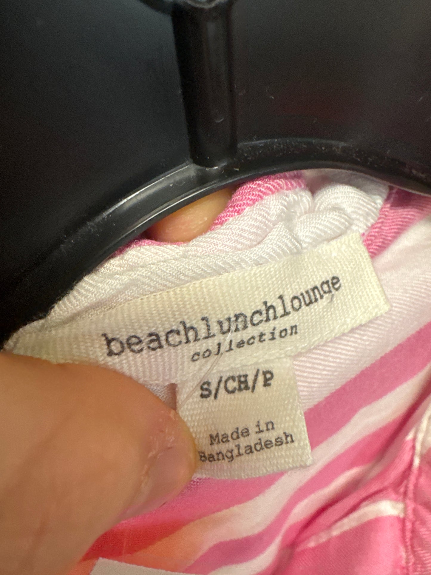 Top Short Sleeve By Beachlunchlounge In Pink, Size: S