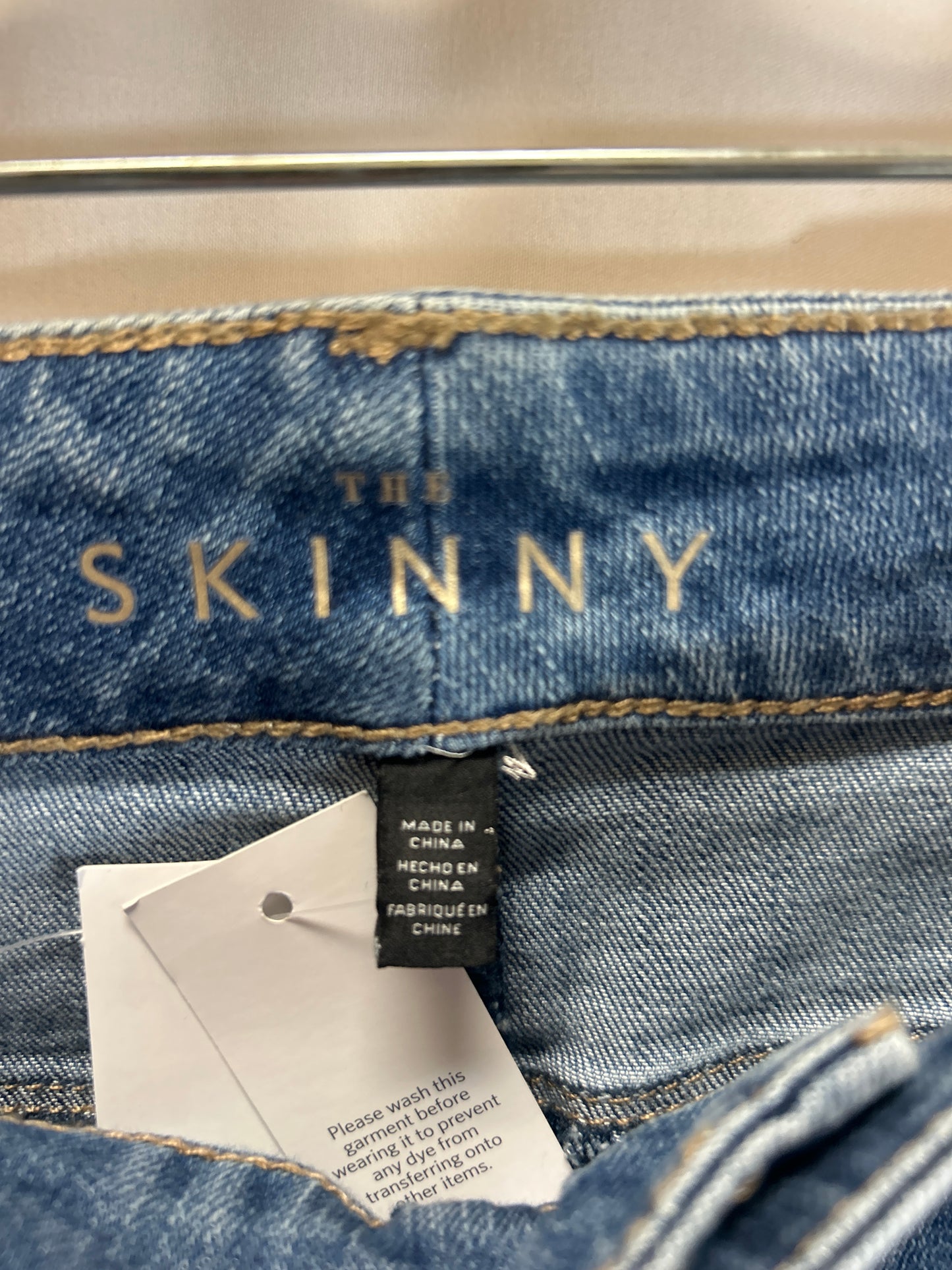 Jeans Skinny By White House Black Market In White Denim, Size: 0