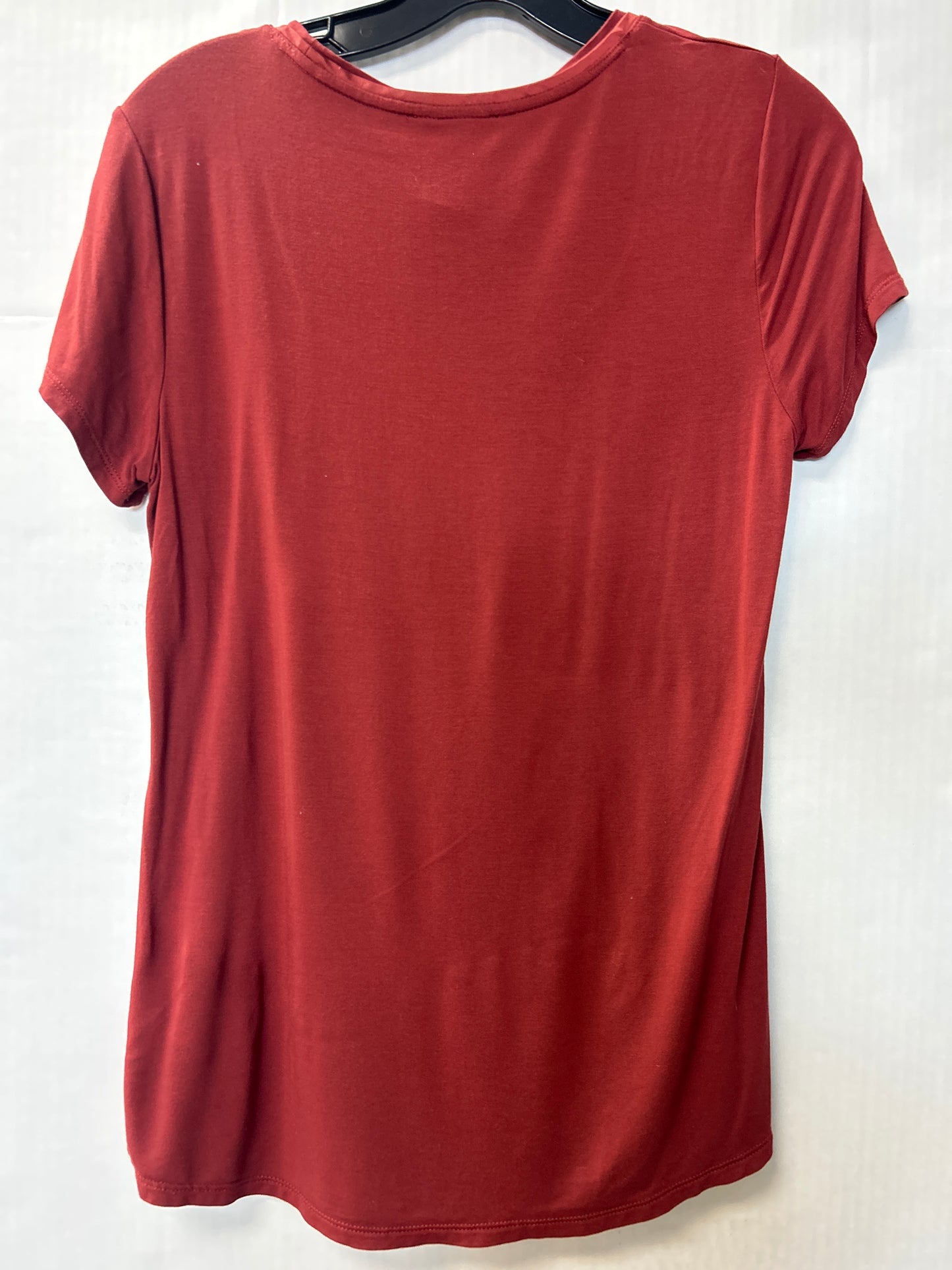 Top Short Sleeve By White House Black Market In Brown, Size: S