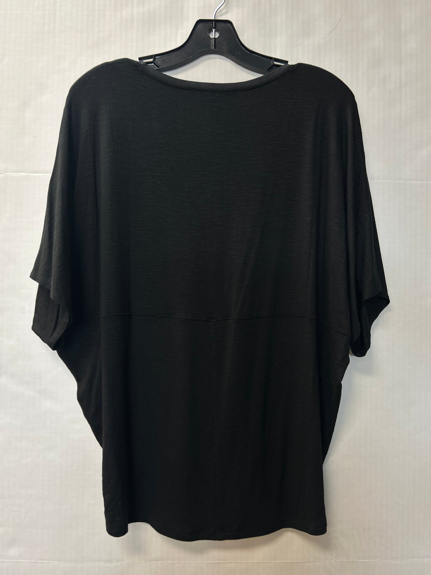 Top Short Sleeve By White House Black Market In Black, Size: S