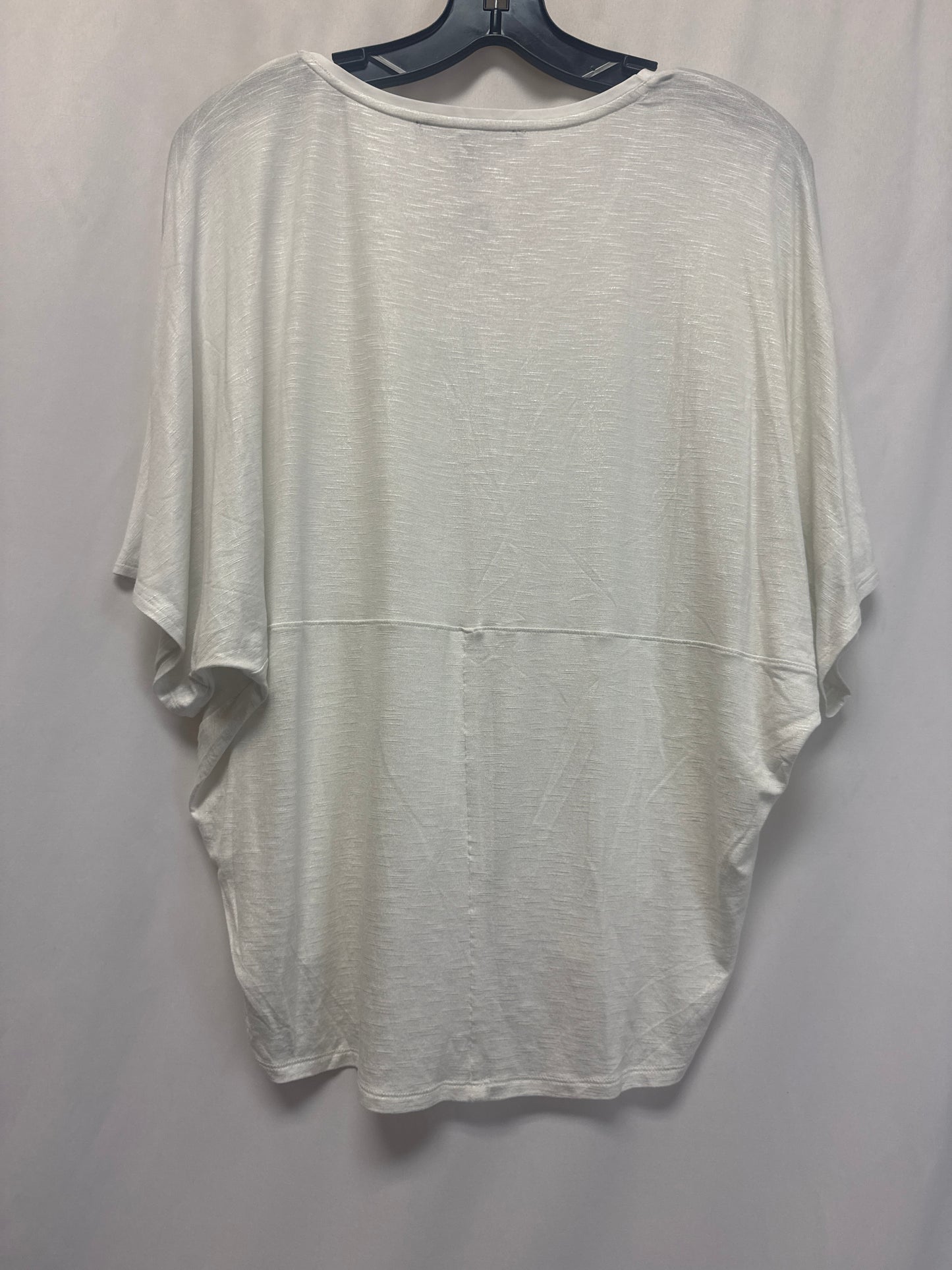 Top Short Sleeve By White House Black Market In White, Size: S