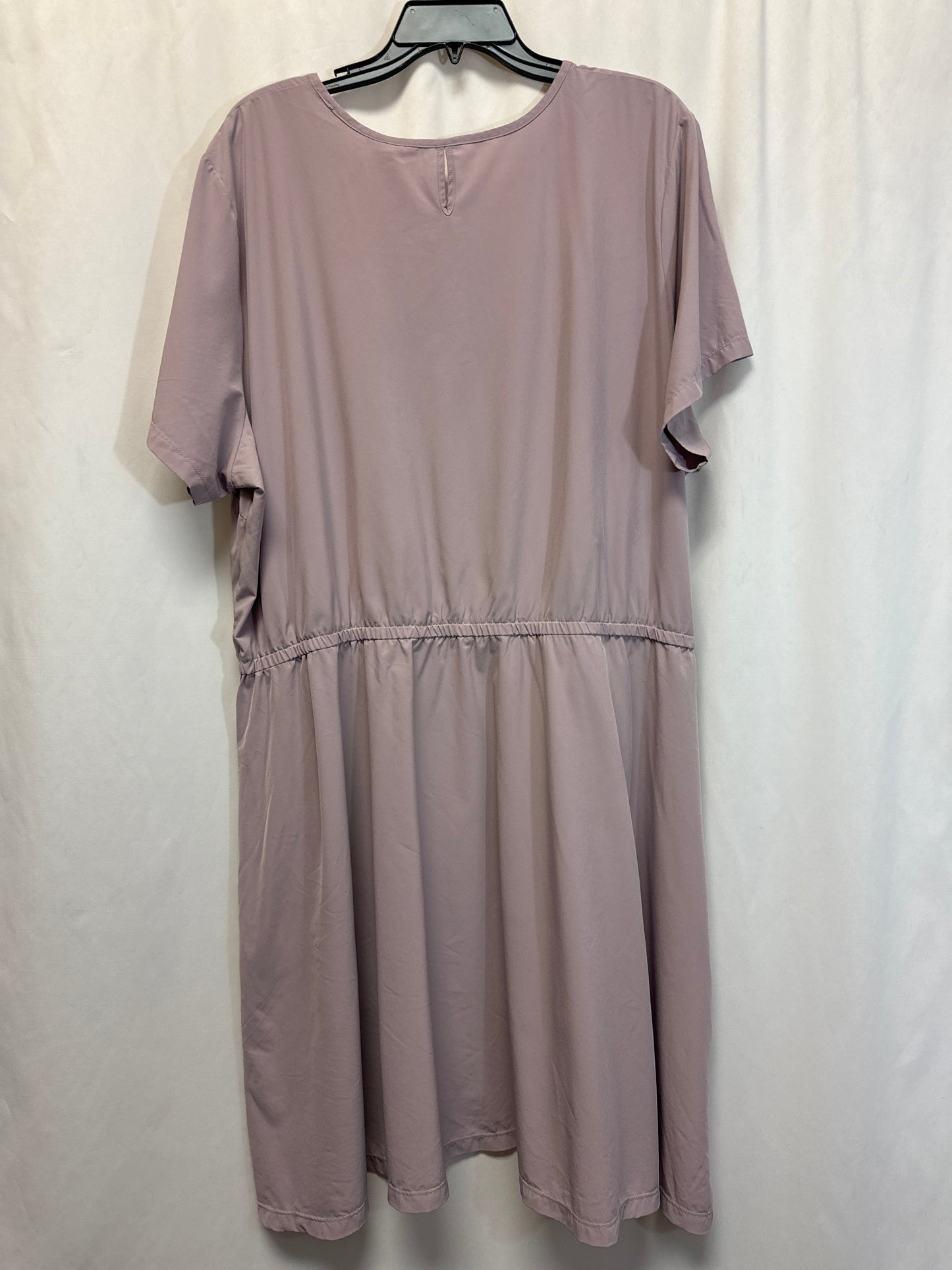 Dress Casual Midi By Duluth Trading In Purple, Size: 2x