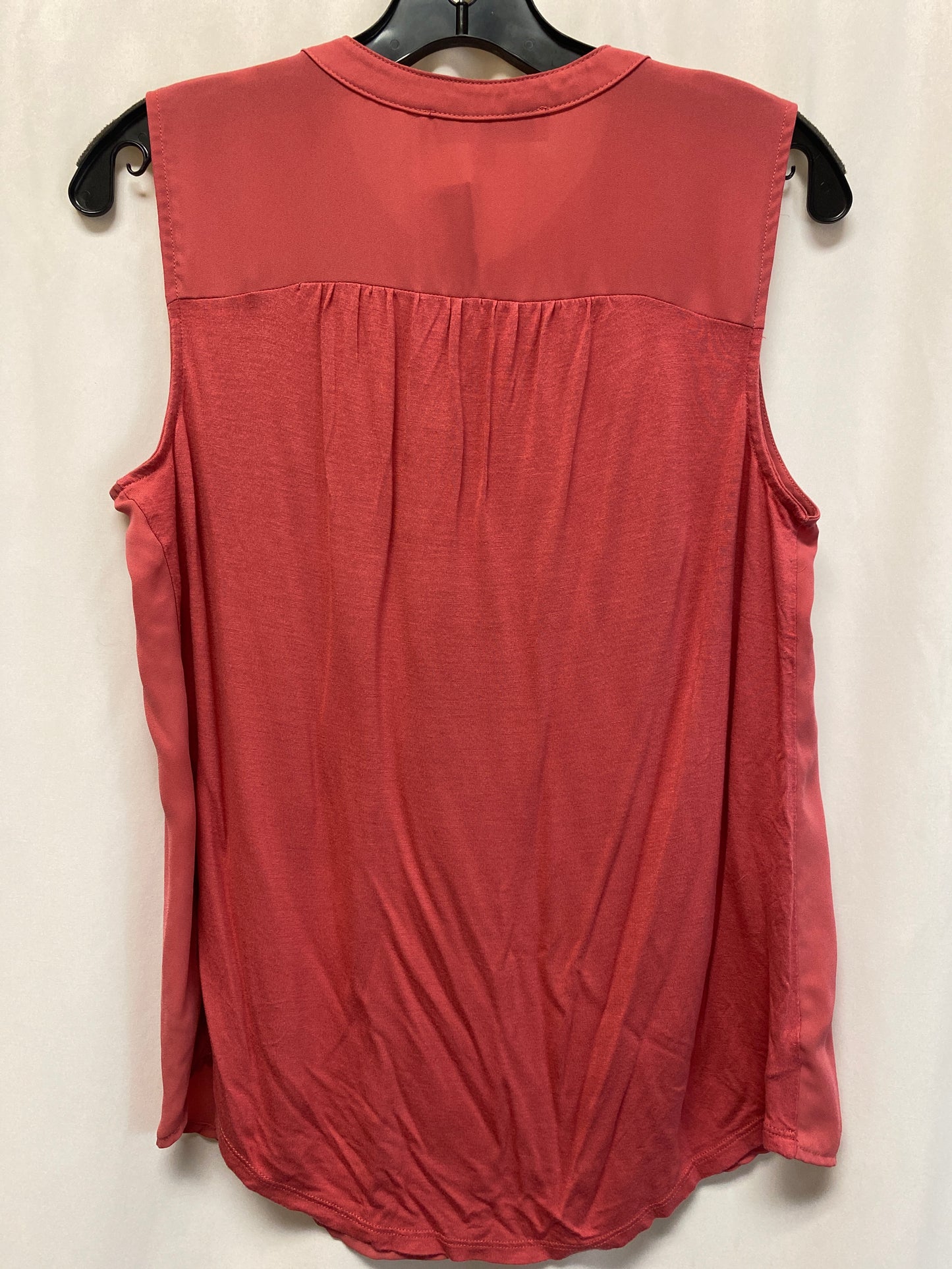 Top Sleeveless By Loft In Pink, Size: S