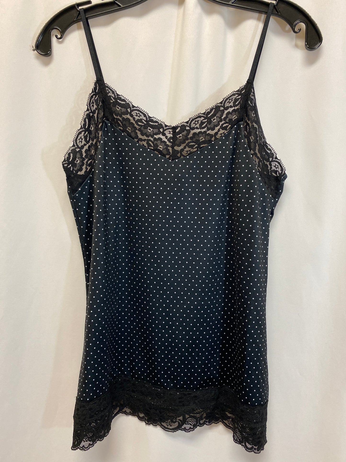 Tank Top By White House Black Market In Polkadot Pattern, Size: M