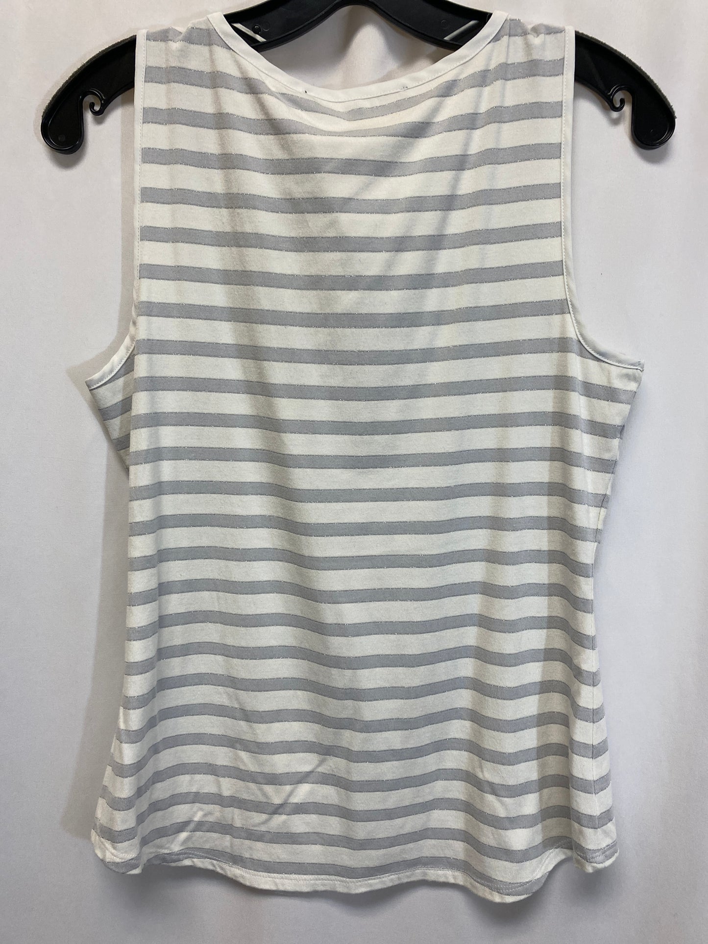 Top Sleeveless By White House Black Market In Grey, Size: M