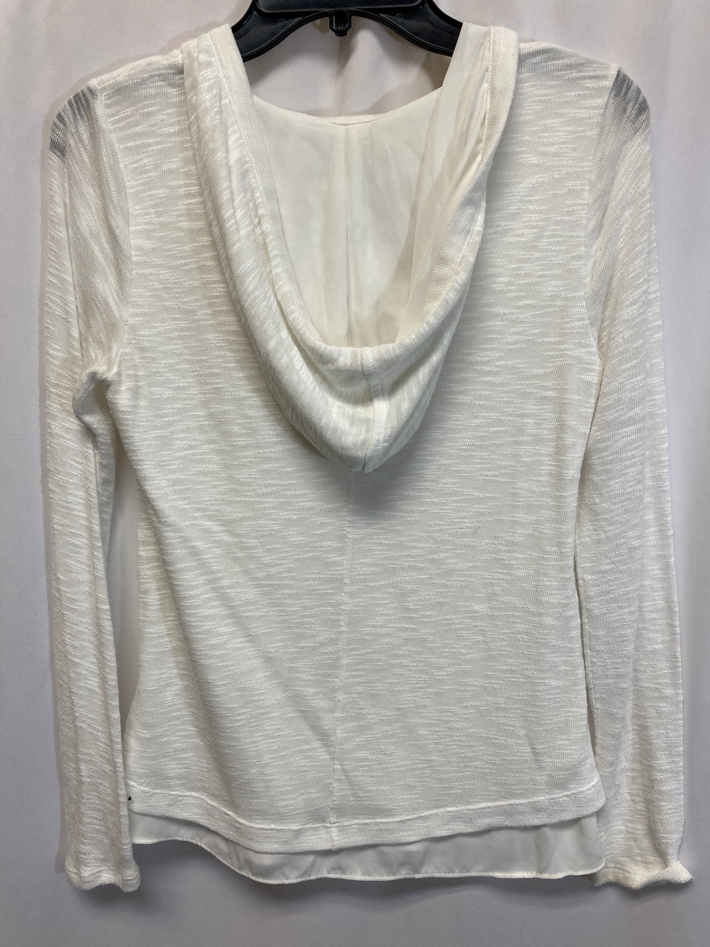 Top Long Sleeve By White House Black Market In White, Size: Xs