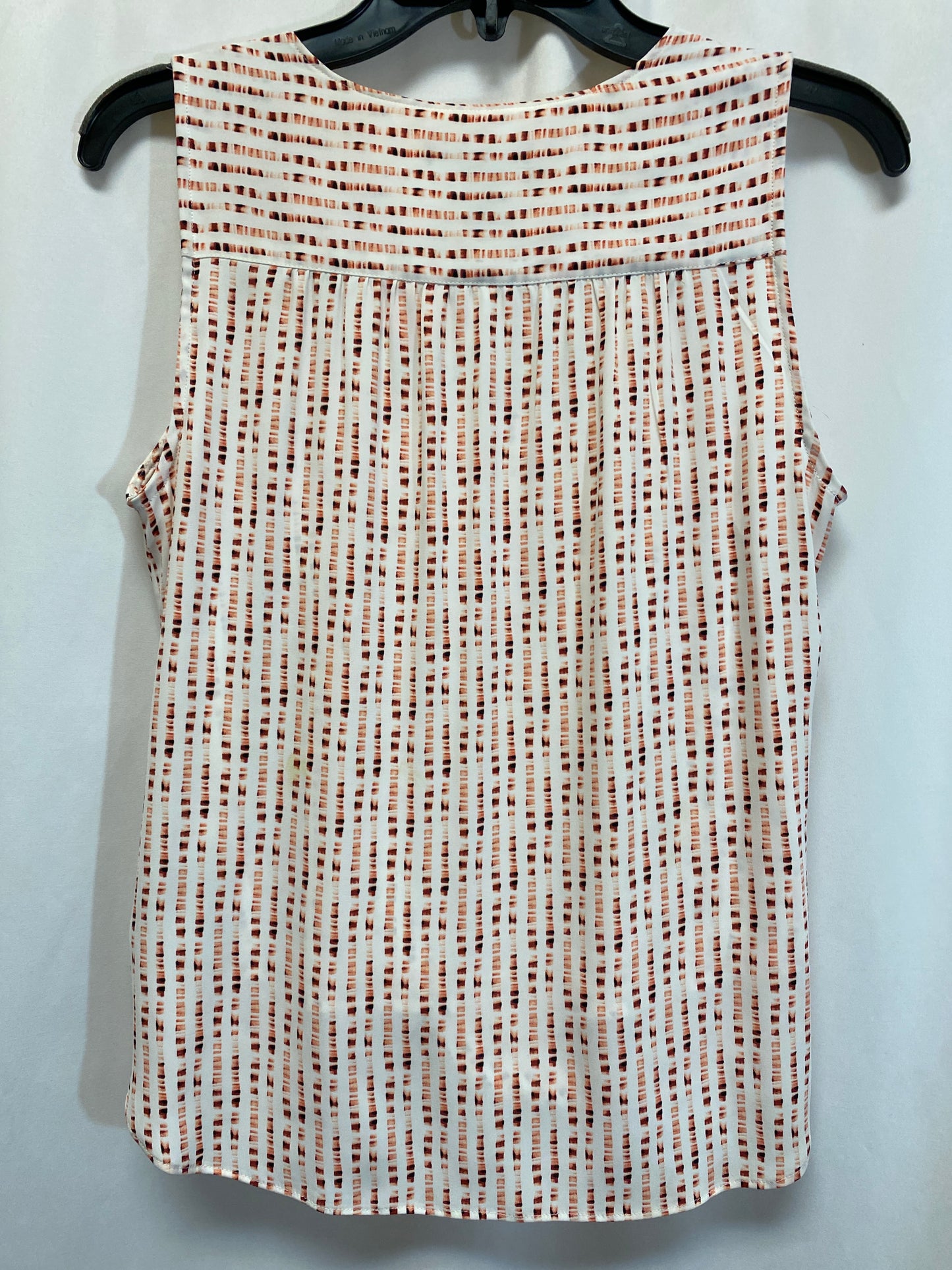 Top Sleeveless By White House Black Market In Peach, Size: Xs