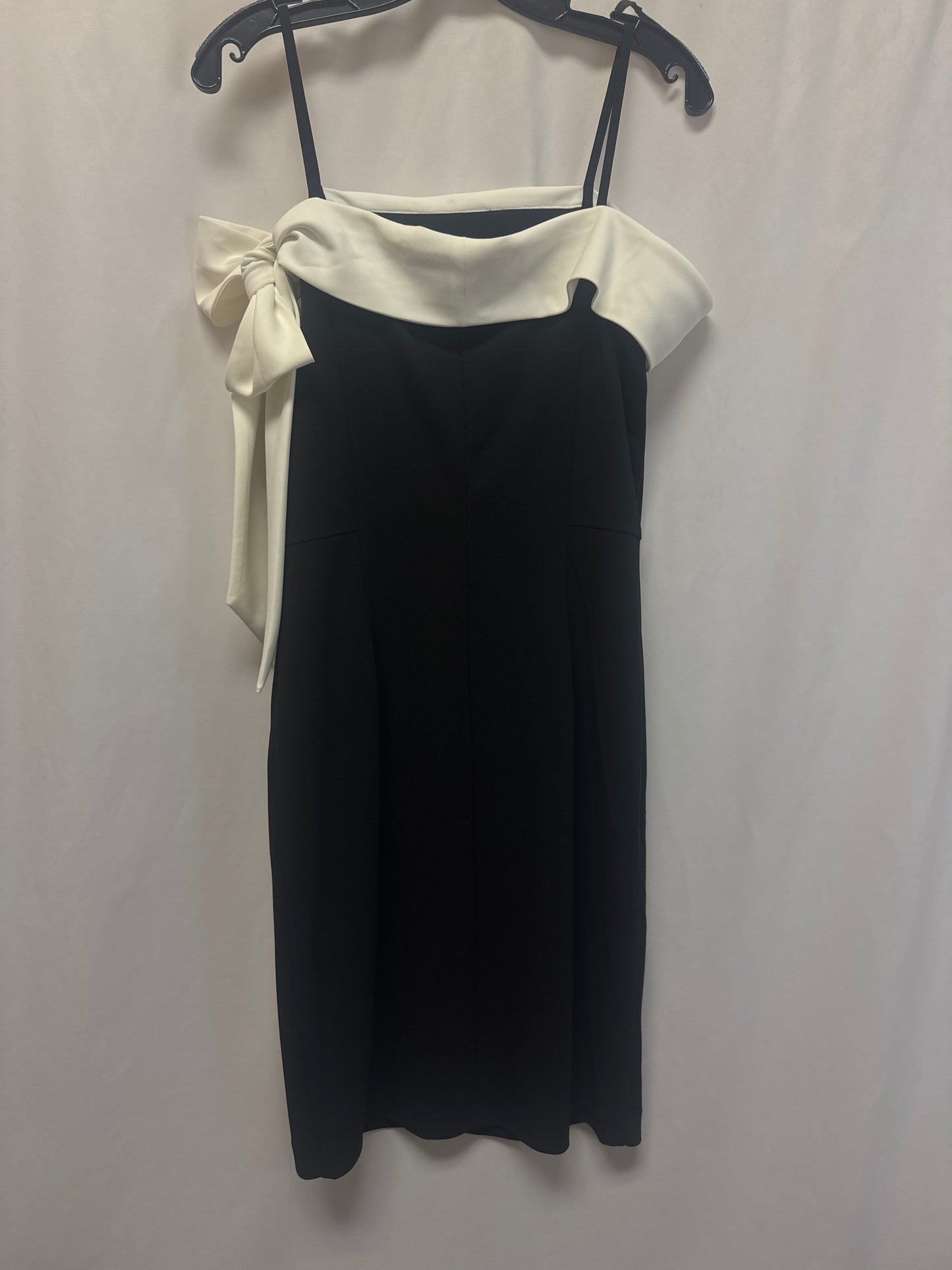 Dress Casual Midi By White House Black Market In Black, Size: S