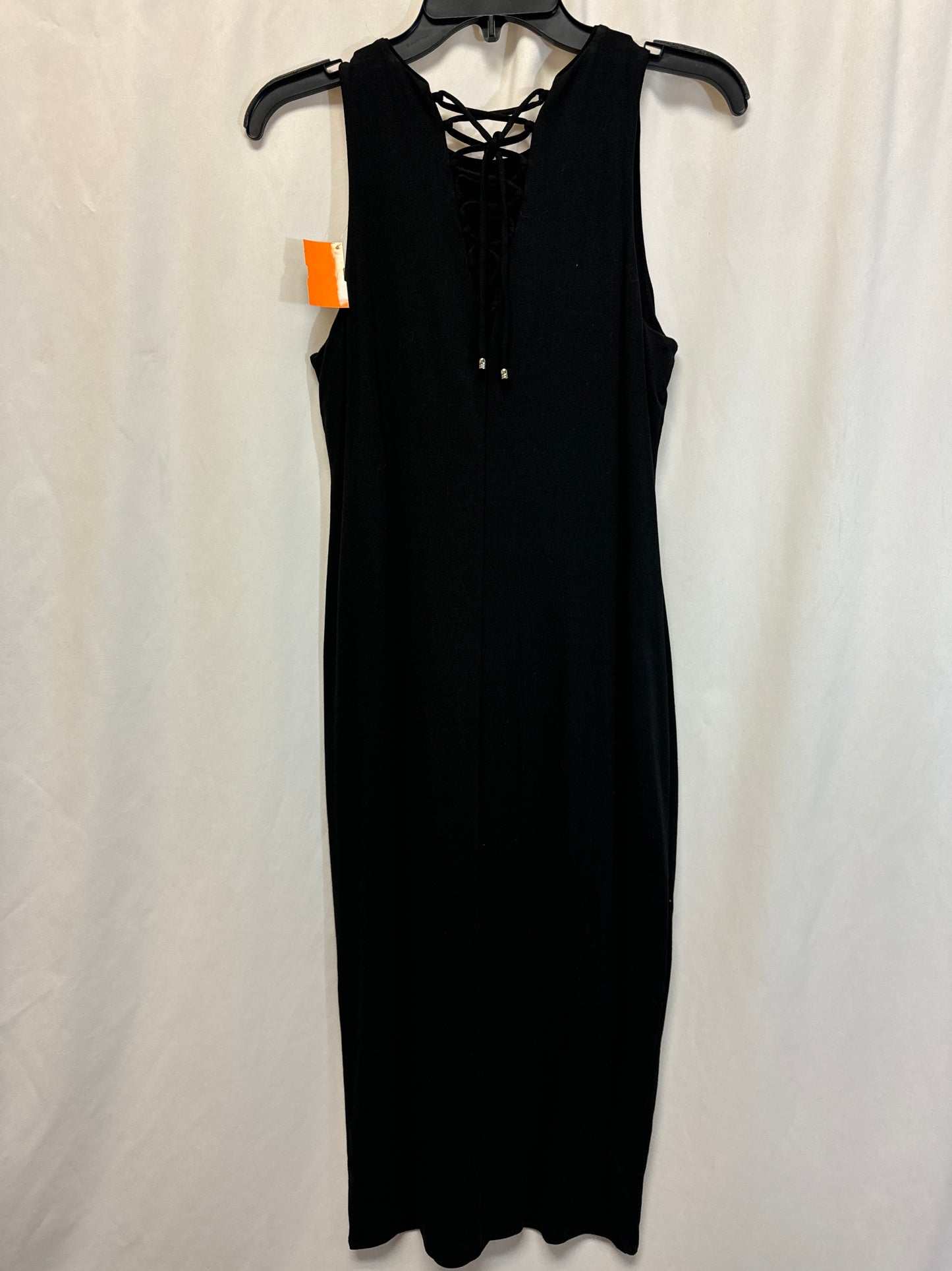 Dress Casual Midi By White House Black Market In Black, Size: Xs