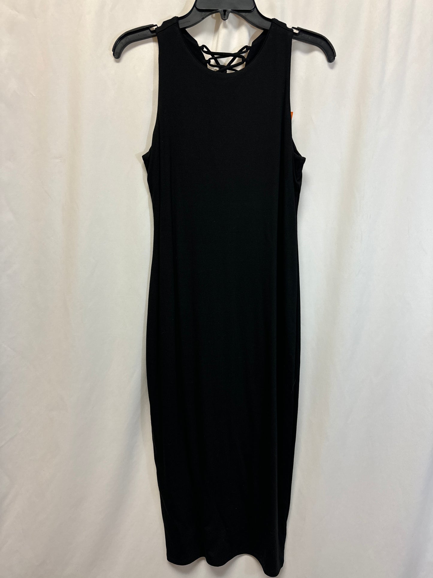 Dress Casual Midi By White House Black Market In Black, Size: Xs