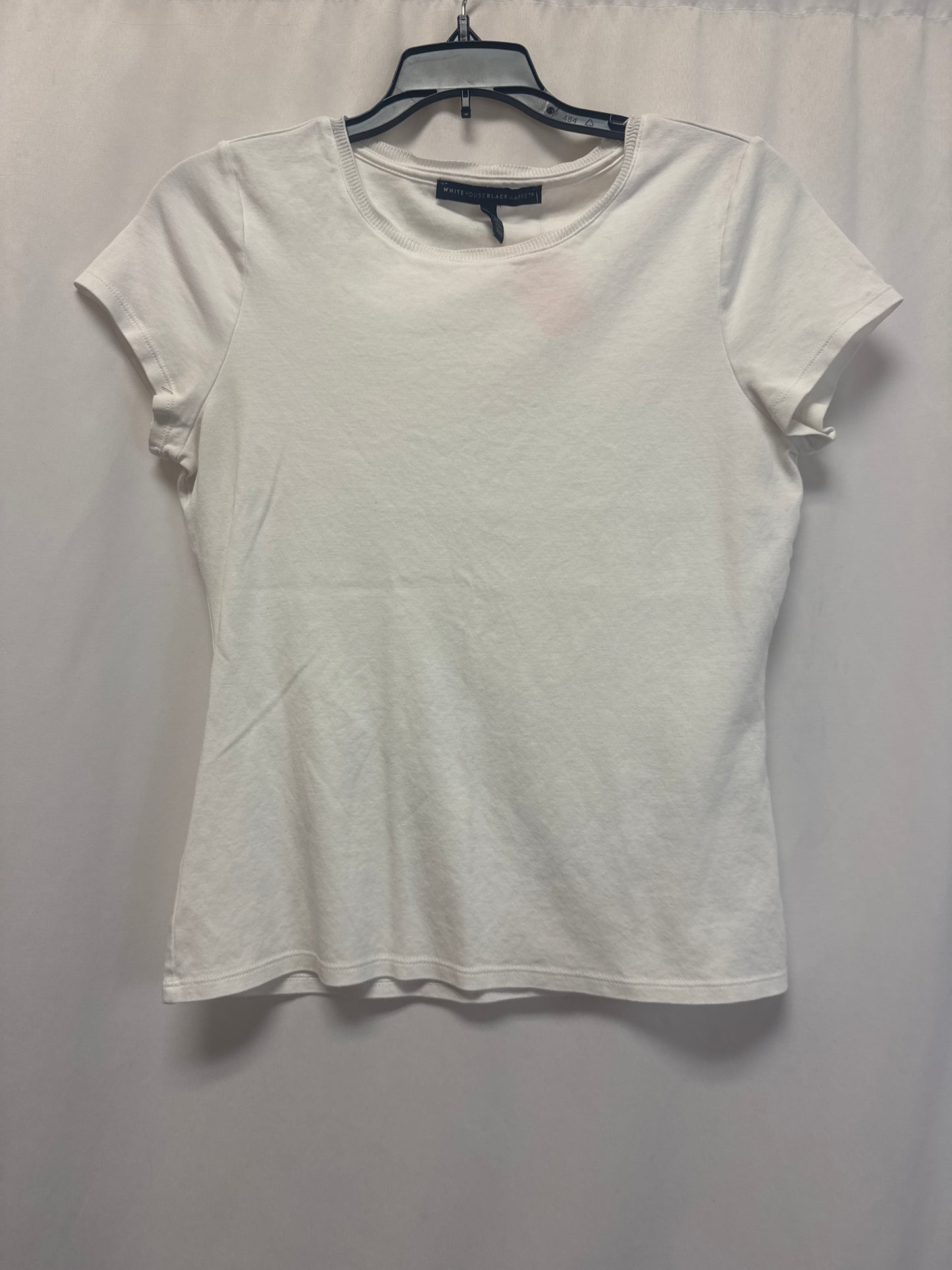 Top Short Sleeve By White House Black Market In White, Size: M