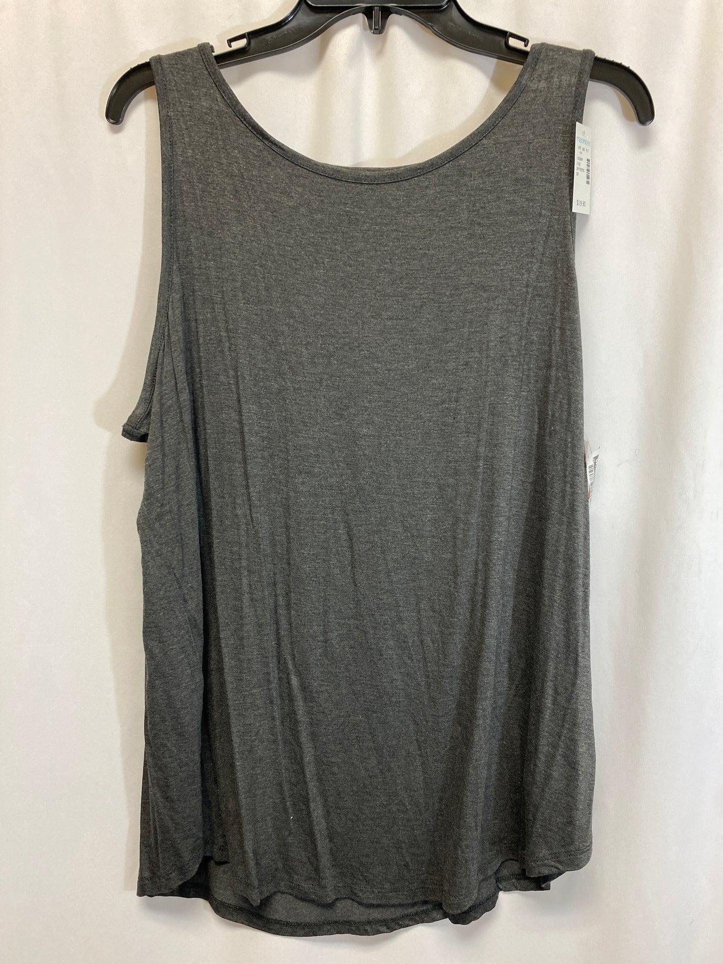 Tank Top By Maurices In Grey, Size: Xxl