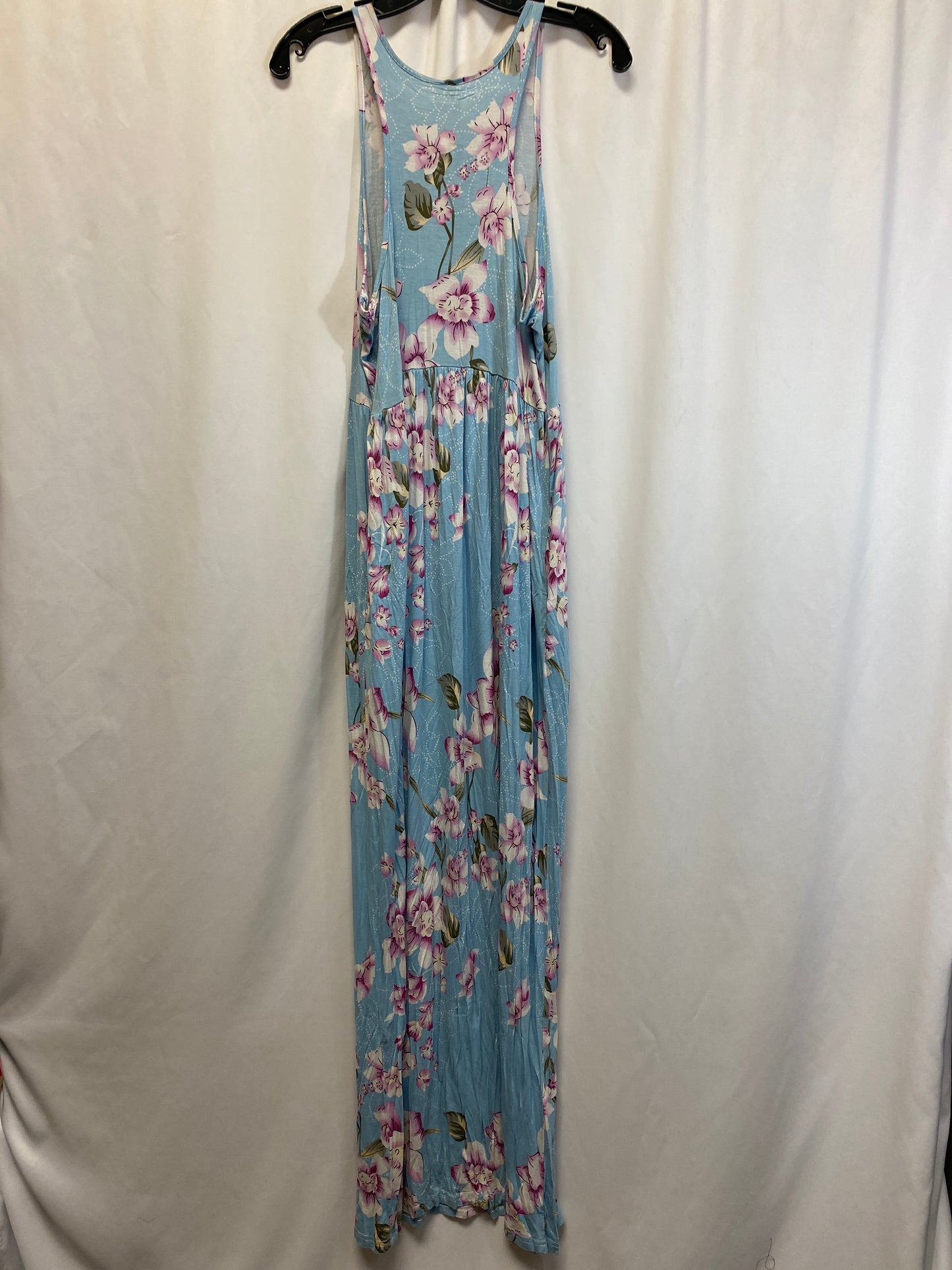 Dress Casual Maxi By Cmf In Blue, Size: Xl