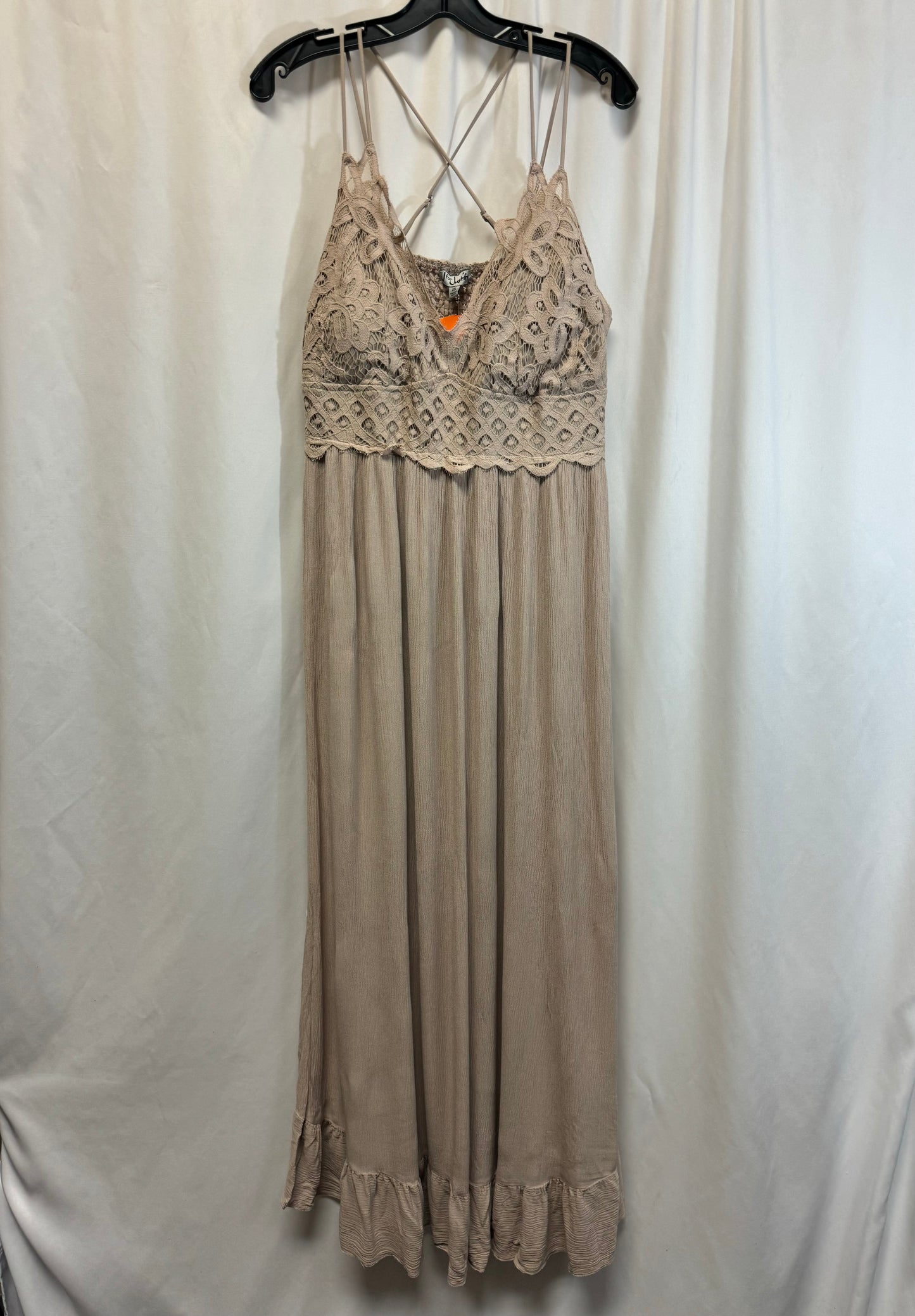 Dress Casual Maxi By J For Justify  Size: 2x