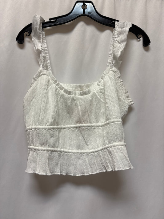 Tank Top By Clothes Mentor In White, Size: Xl