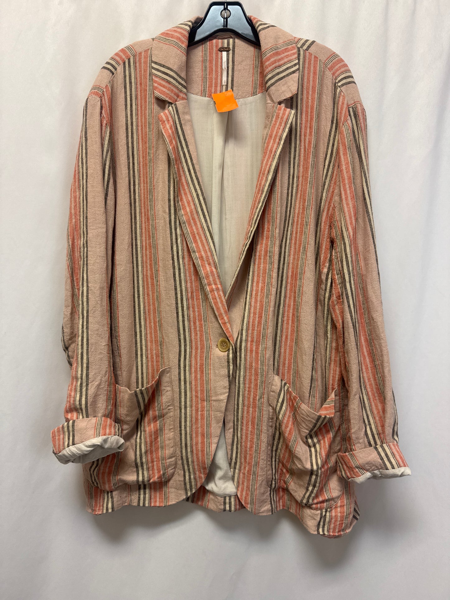 Blazer By Free People In Orange, Size: S