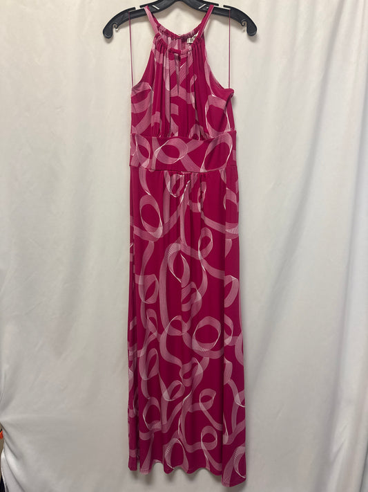 Dress Casual Maxi By London Times In Pink, Size: S