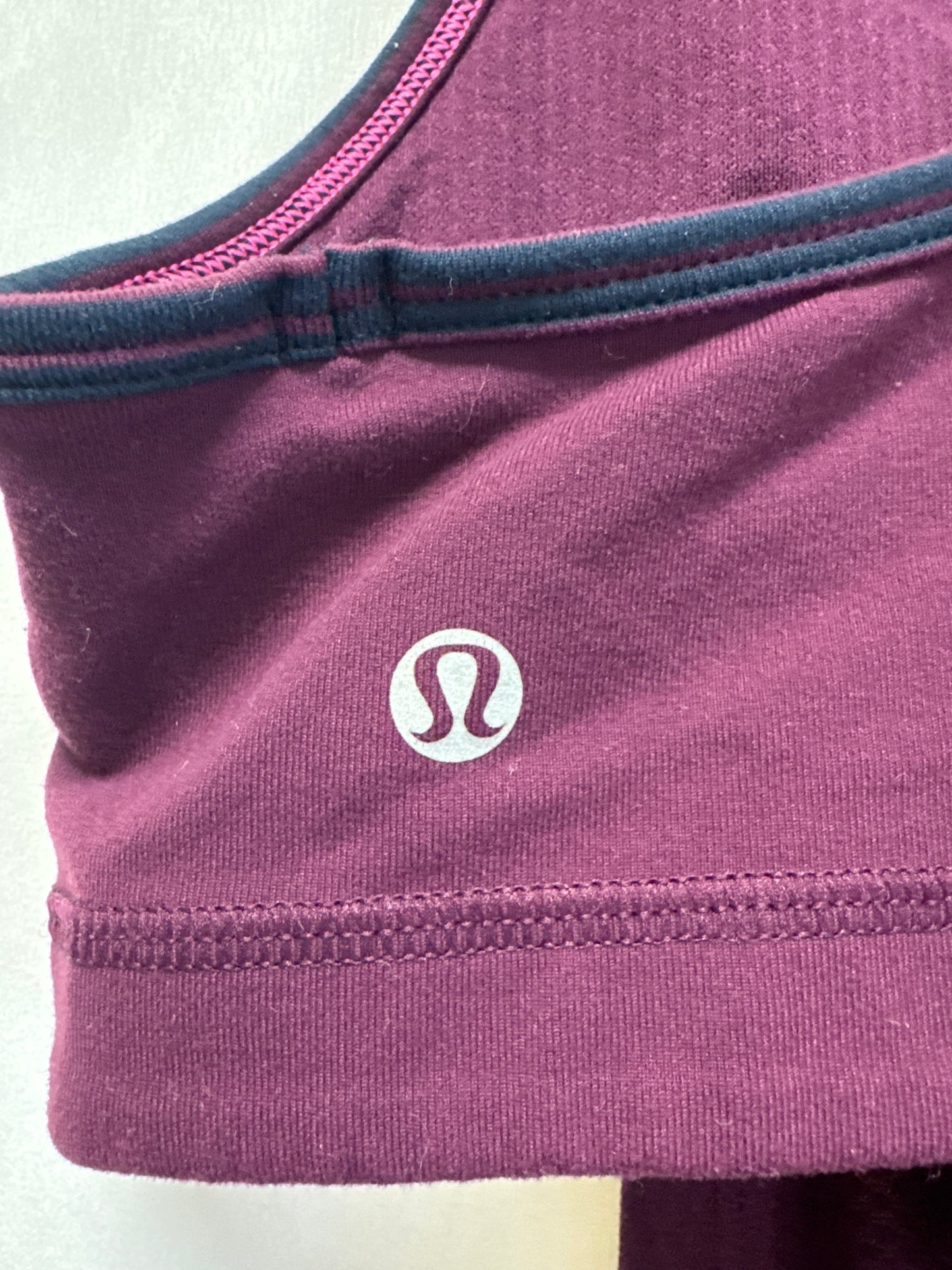 Athletic Tank Top By Lululemon In Purple, Size: S