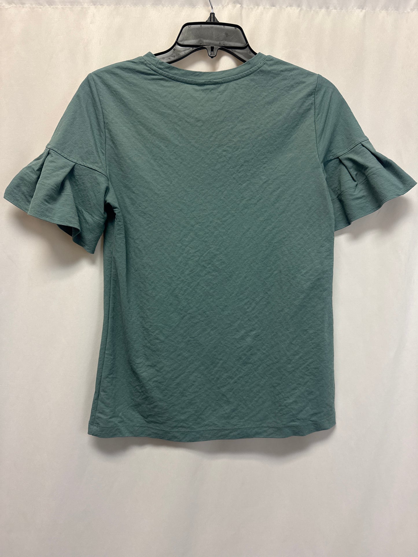 Top Short Sleeve By Ann Taylor In Blue, Size: Xs