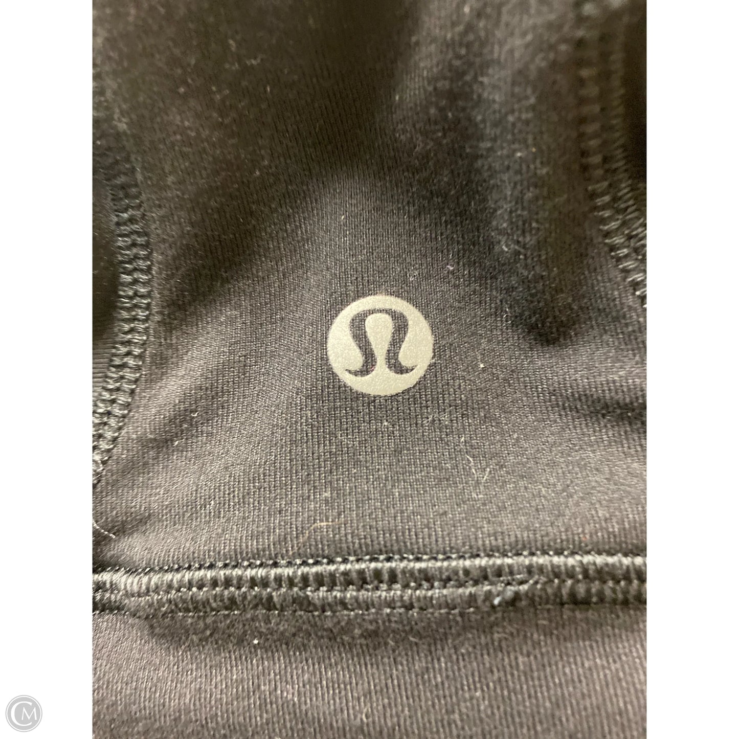Athletic Jacket By Lululemon In Black, Size: 6