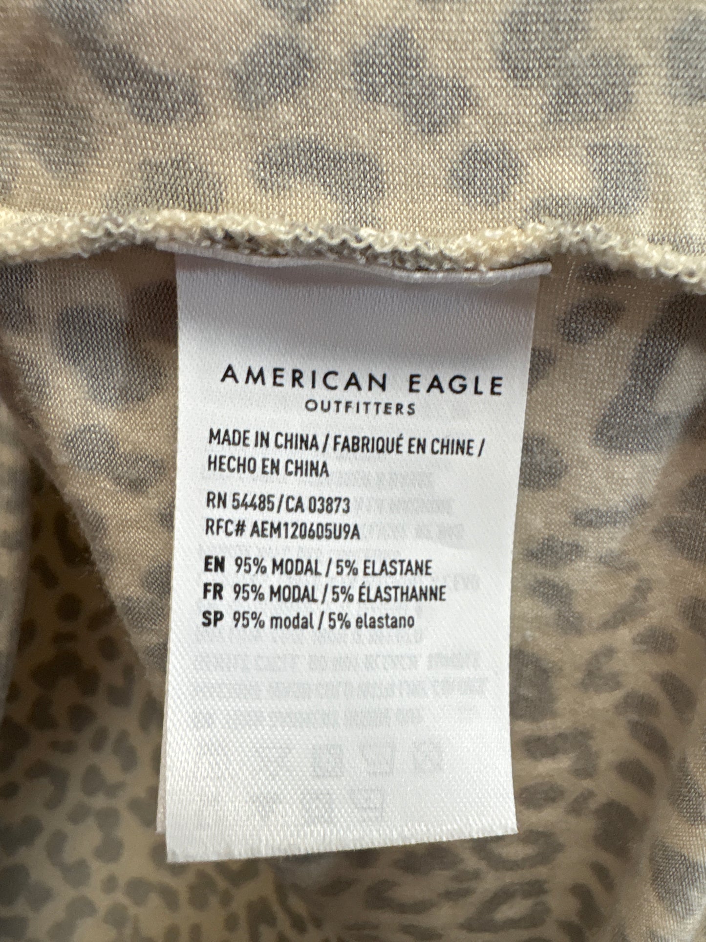 Top Short Sleeve By American Eagle  Size: M