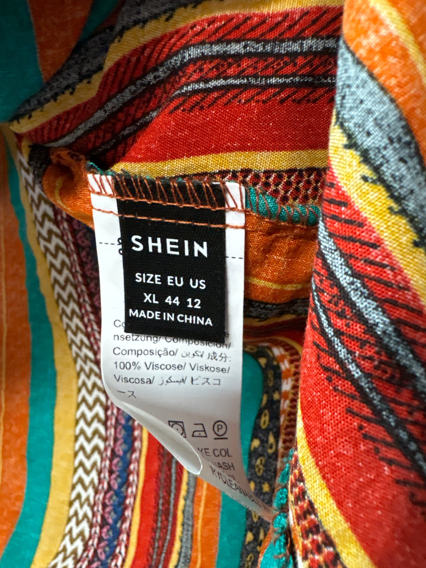 Top 3/4 Sleeve By Shein  Size: Xl