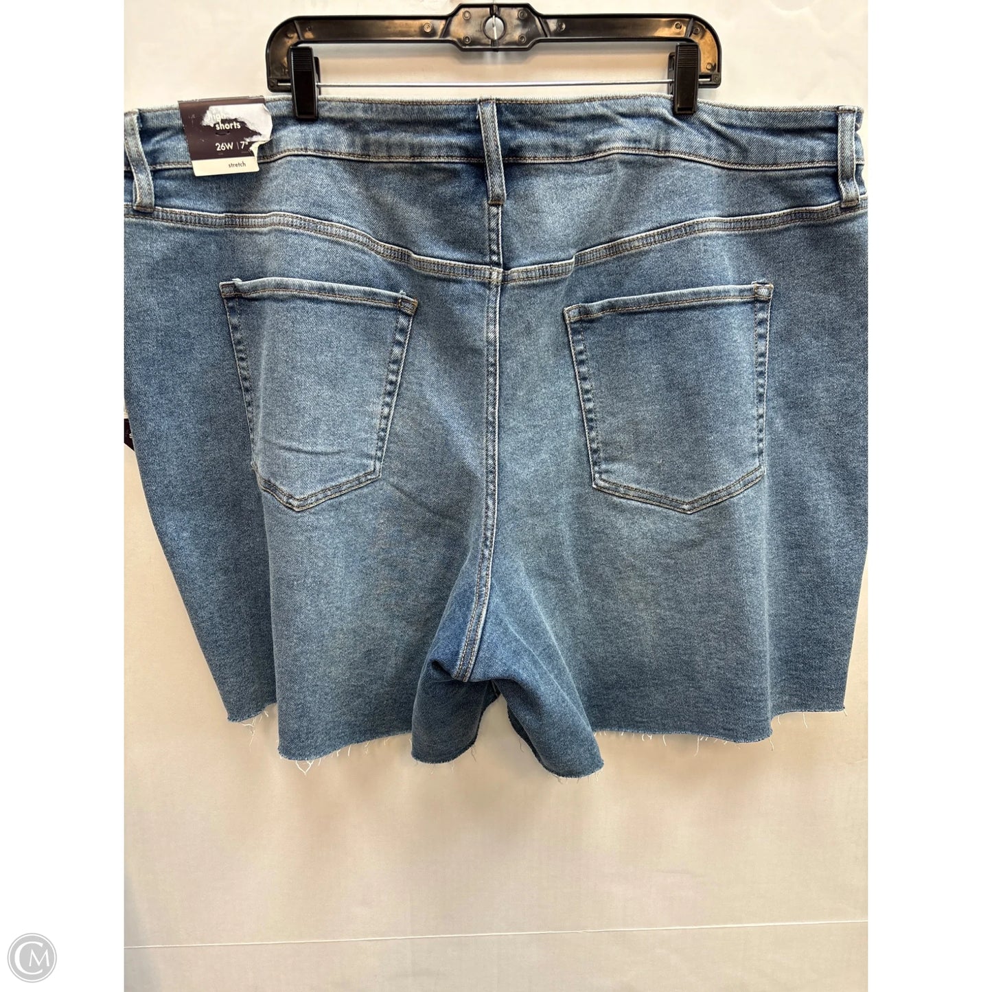 Shorts By Ava & Viv In Blue Denim, Size: 26