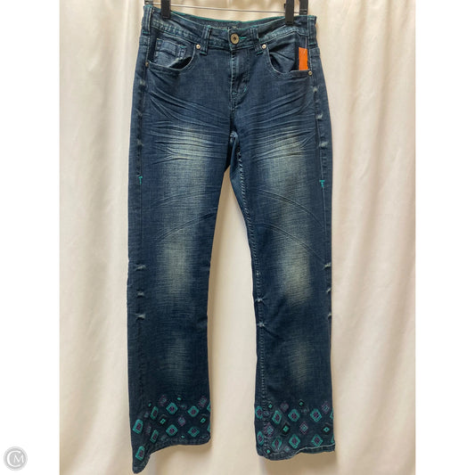 Jeans Boot Cut By Clothes Mentor In Blue Denim, Size: 4