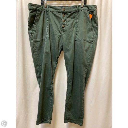 Pants Cargo & Utility By Universal Thread In Green, Size: 20