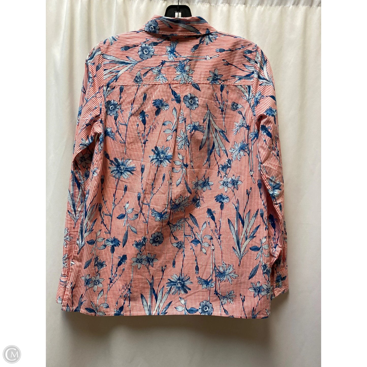 Top Long Sleeve By Tommy Hilfiger In Red, Size: S