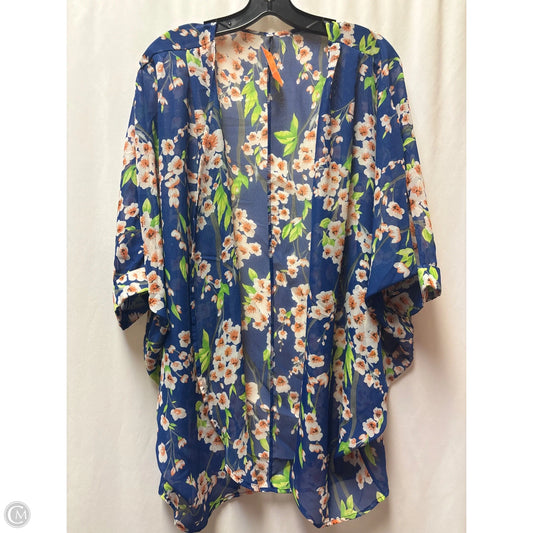 Swimwear Cover-up By Cmf In Blue, Size: S