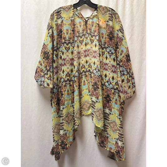Swimwear Cover-up By Daniel Rainn In Yellow, Size: M
