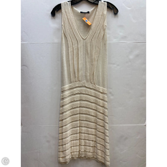 Dress Casual Midi By Nanette By Nanette Lepore In Cream, Size: S