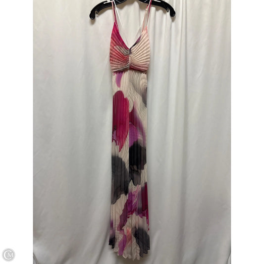 Dress Casual Maxi By Express In Pink, Size: Xs