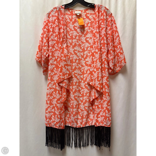 Swimwear Cover-up By Lularoe In Peach, Size: S