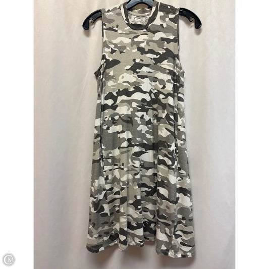Dress Casual Midi By Mudpie In Grey, Size: S