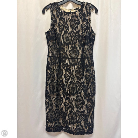Dress Casual Midi By Iman Hsn In Black, Size: S