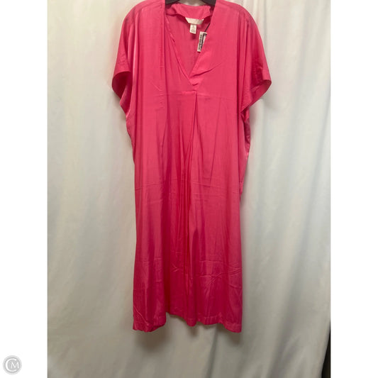 Dress Casual Maxi By H&m In Pink, Size: M