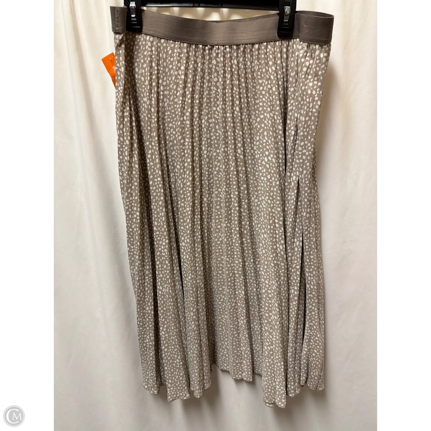 Skirt Maxi By Vince Camuto In Brown, Size: Xxl