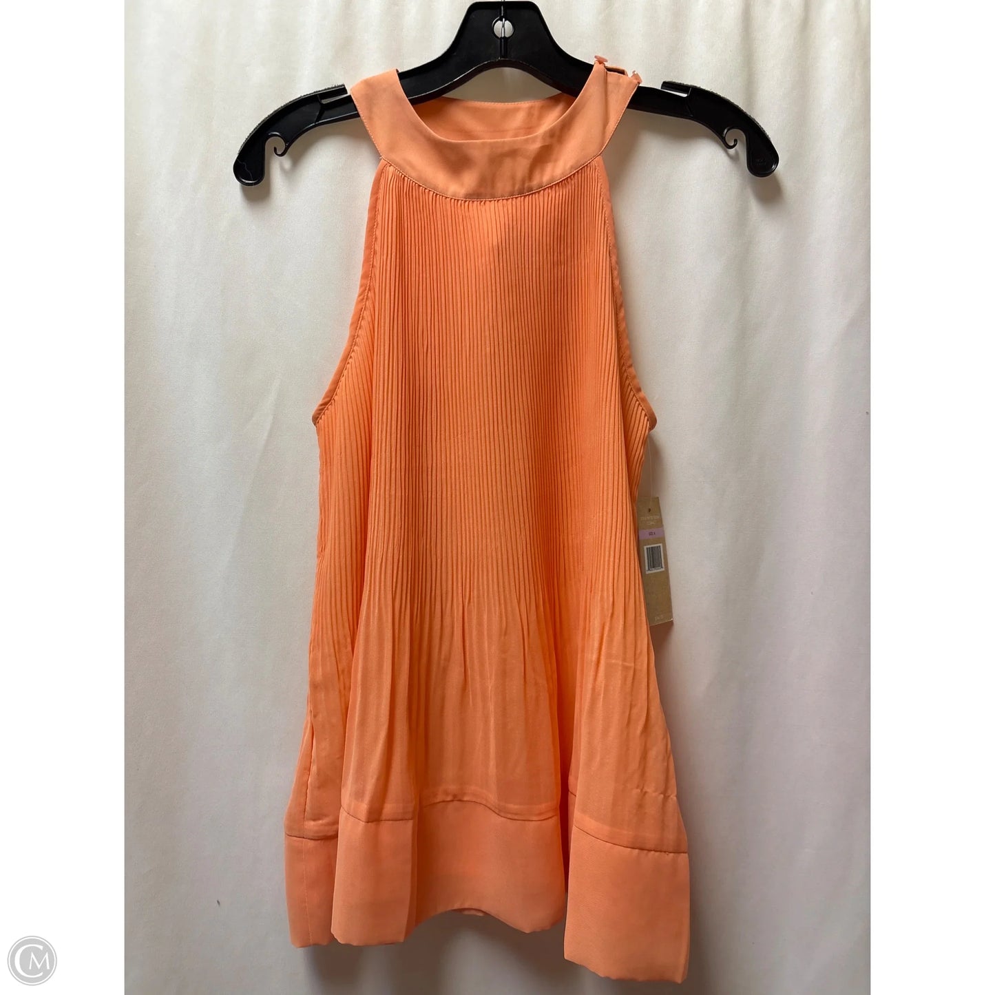 Top Sleeveless By Clothes Mentor In Peach, Size: S