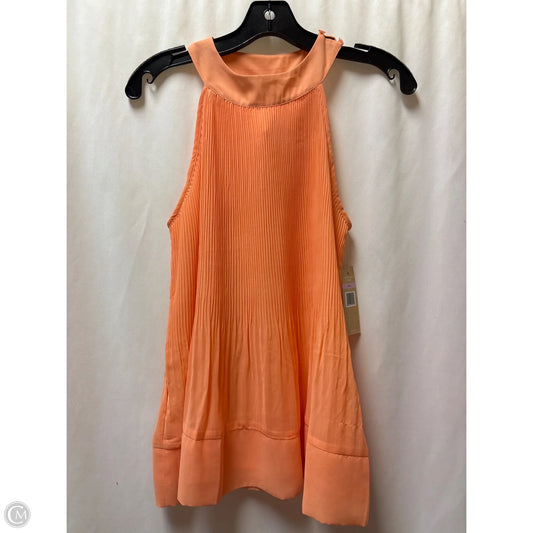 Top Sleeveless By Clothes Mentor In Peach, Size: S